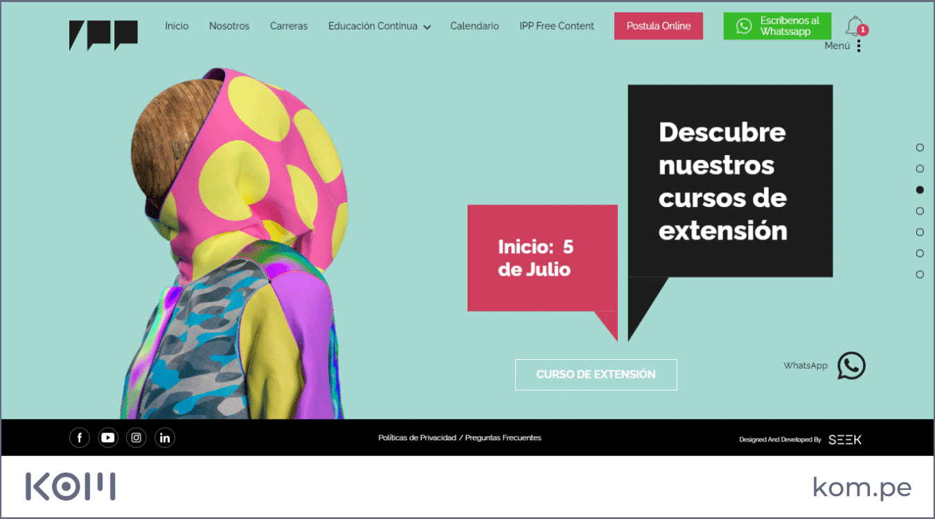 ipp instituto peruano de publicidad las mejores paginas web en peru por rubros diseno seo  Diseño de páginas web para empresas en Lima  Perú