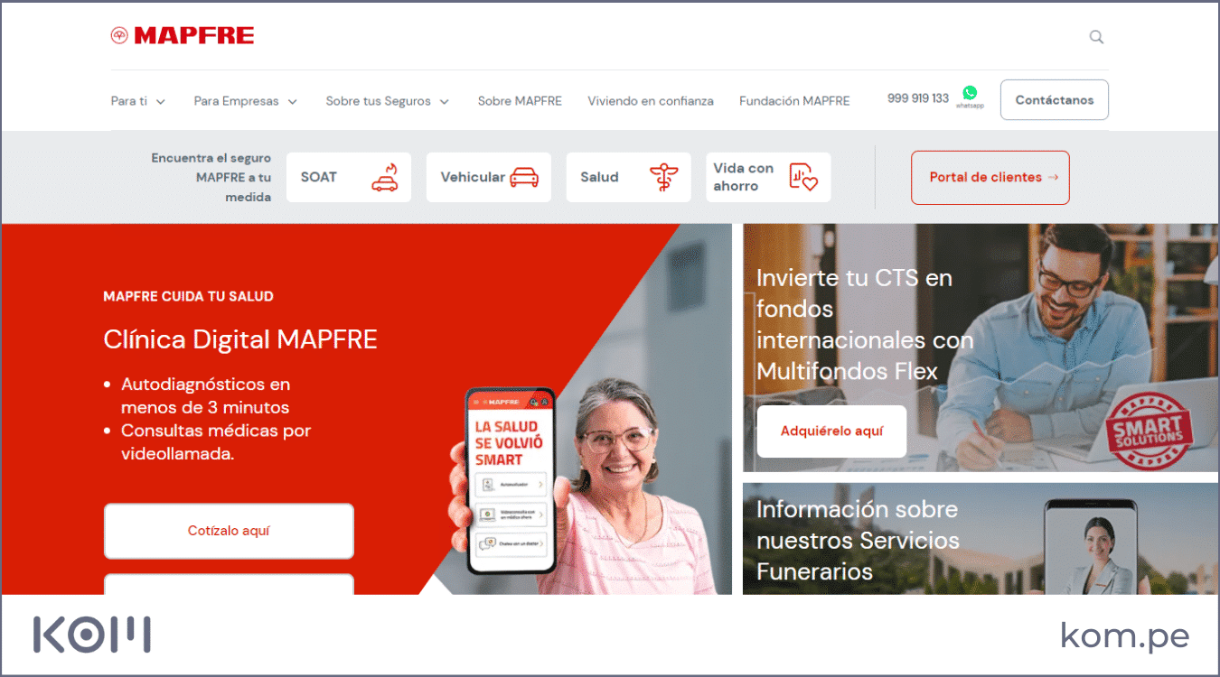 mapfre seguros las mejores paginas web en peru por rubros diseno seo  Diseño de páginas web para empresas en Lima  Perú
