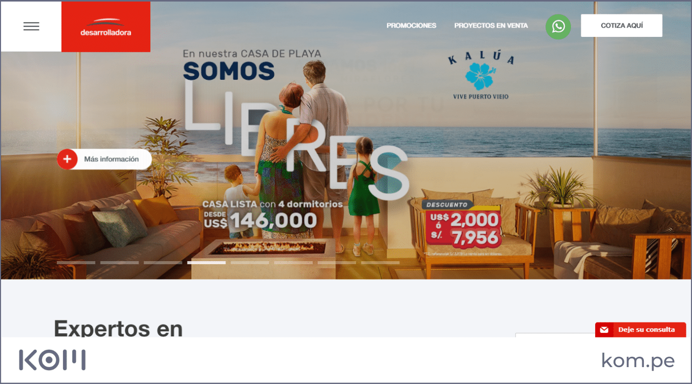 pagina web de inmobiliaria desarrolladora las mejores paginas web en peru por rubros diseno seo  Diseño de páginas web para empresas en Lima  Perú