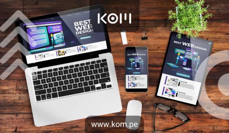 Diseño de Landing Pages o Páginas de Aterrizaje en Lima Perú KOM Agencia Digital Kom.pe - KOM Agencia Digital