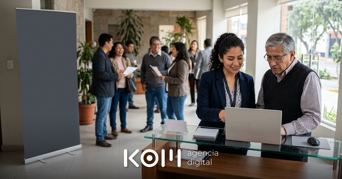 Coordinadora y director de un instituto de Trujillo revisan el schema de evento y curso de su web antes de un taller abierto (schema evento curso)