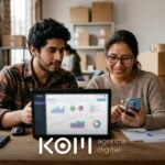 Equipo de una tienda online confirma un código de doble factor en el celular como parte de la seguridad WooCommerce de su negocio