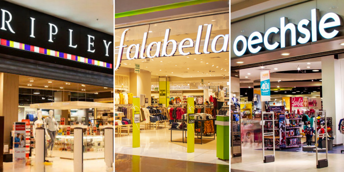 tiendas por departamento en lima perú analisis web Ripley Saga Oechsle