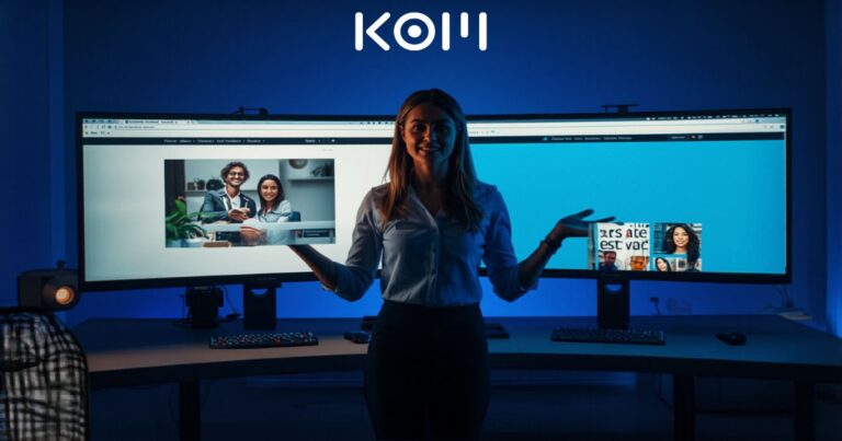 Transformación de página web con rediseño profesional WordPress - KOM Agencia Digital